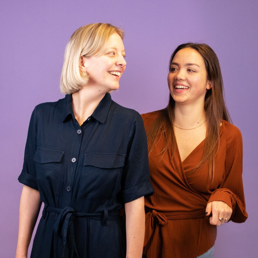 Emma Buysse en Luna Joosten 
