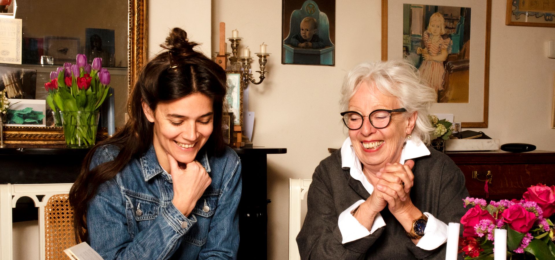 Anne Maike Mertens en Mette Bouhuijs